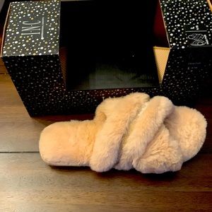 New INC Tan Slippers